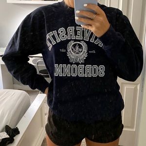 Vintage University of Sorbonne Paris Crewneck
